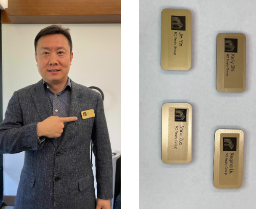 BQ Personal Name Badge